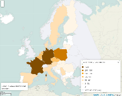 Zuckerrüben Anbaufläche Europa 2012-2023